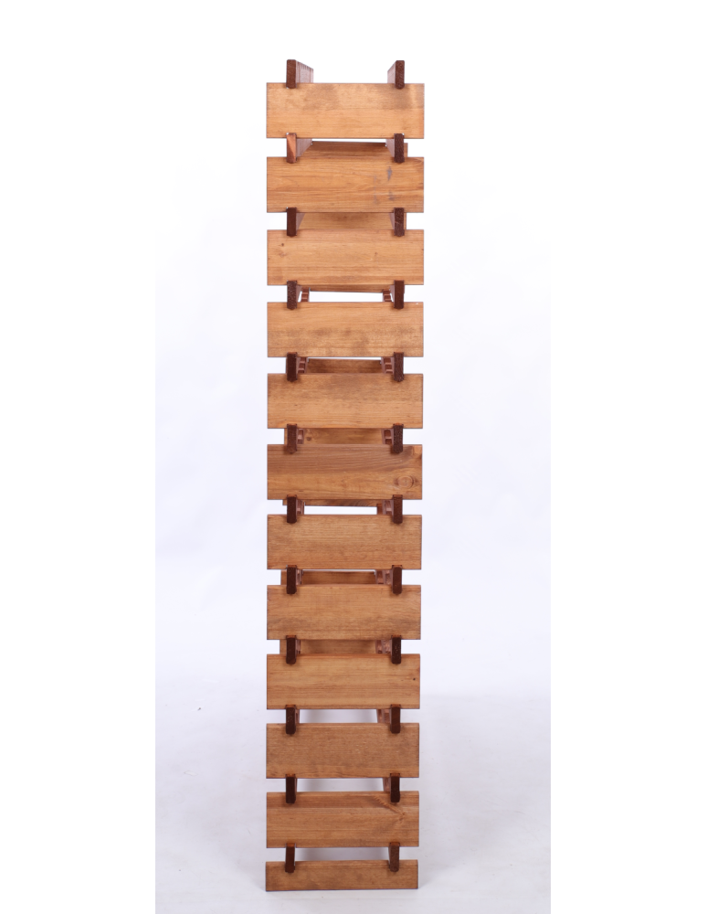 Modułowe stojaki do butelek RW11 - Stojak na wino regał modułowy na butelki 12x10 but DUŻY MONTAŻ BEZ NARZĘDZI - product b2b.wamar.biz 5