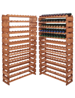 Stojak na wino regał modułowy na butelki 13x10 but POJEMNY BEZ NARZĘDZI