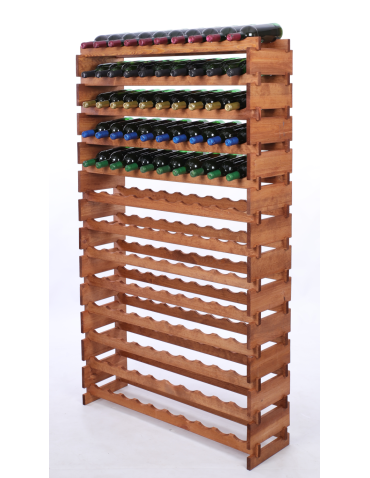 Stojak na wino regał modułowy na butelki 13x10 but POJEMNY BEZ NARZĘDZI - produkt 2