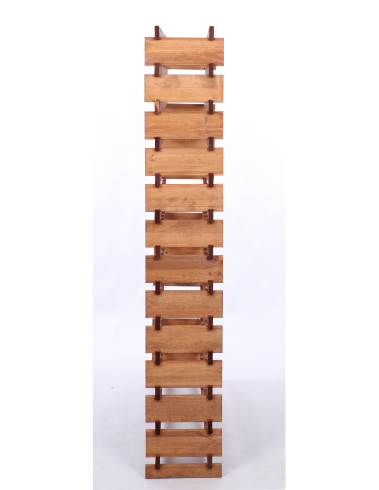 Modułowe stojaki do butelek RW11 - Stojak na wino regał modułowy na butelki 13x10 but POJEMNY BEZ NARZĘDZI - product b2b.wamar.biz 5