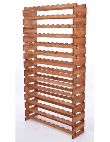 Modułowe stojaki do butelek RW11 - Stojak na wino regał modułowy na butelki 14x10 but POJEMNY BEZ NARZĘDZI - product 3