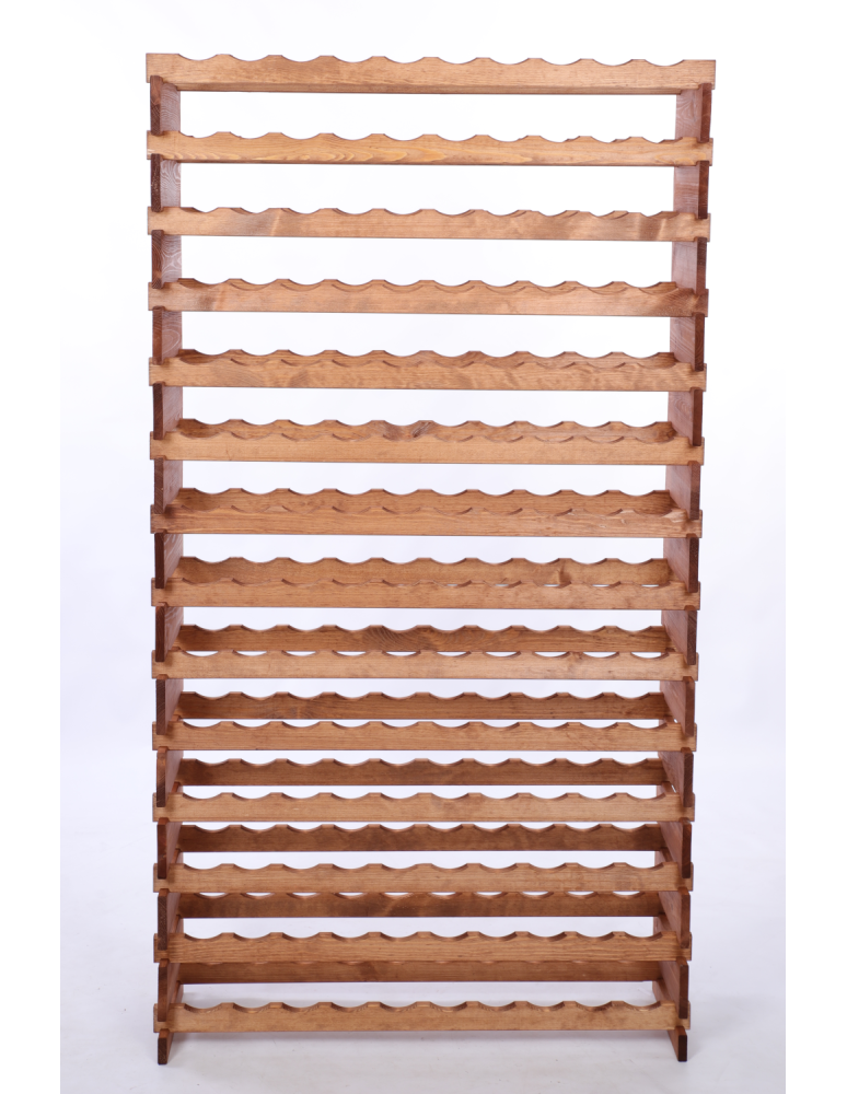 Modułowe stojaki do butelek RW11 - Stojak na wino regał modułowy na butelki 14x10 but POJEMNY BEZ NARZĘDZI - product b2b.wamar.biz 4