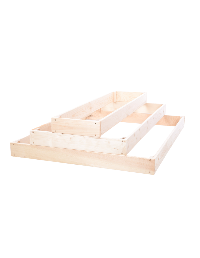 Grządki kaskadowe - Skrzynia na warzywa regulowana skrzynie na warzywniak inspekt 27x90x120 - product b2b.wamar.biz 3