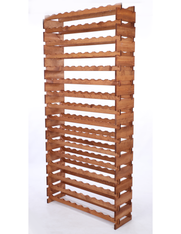 Modułowe stojaki do butelek RW11 - Stojak na wino regał modułowy na butelki 16x10 but WYSOKI BEZ NARZĘDZI - product 3