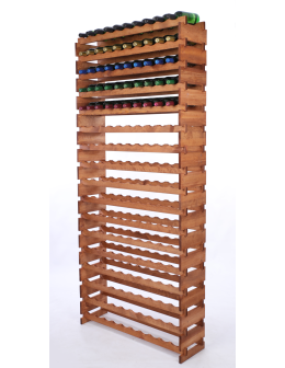 Stojak na wino regał modułowy na butelki 17x10 but WYSOKI BEZ NARZĘDZI - product 2