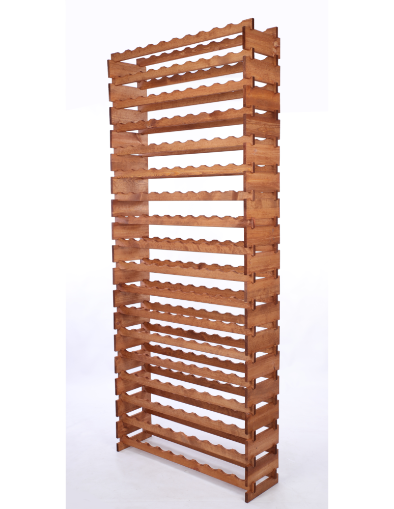 Modułowe stojaki do butelek RW11 - Stojak na wino regał modułowy na butelki 18x10 but WYSOKI BEZ NARZĘDZI - product b2b.wamar.biz 3