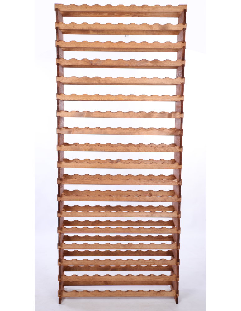 Modułowe stojaki do butelek RW11 - Stojak na wino regał modułowy na butelki 18x10 but WYSOKI BEZ NARZĘDZI - product b2b.wamar.biz 4