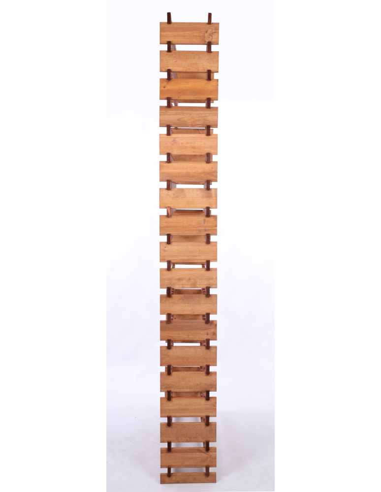 Modułowe stojaki do butelek RW11 - Stojak na wino regał modułowy na butelki 18x10 but WYSOKI BEZ NARZĘDZI - product b2b.wamar.biz 5