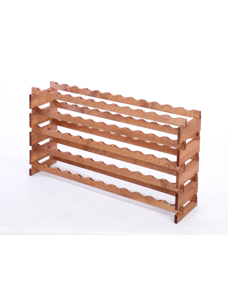 Modułowe stojaki do butelek RW11 - Stojak na wino regał modułowy na butelki 5x12 but BUDUJ JAK KLOCKI EKO - product b2b.wamar.biz 2