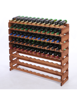Stojak na wino regał modułowy na butelki 8x12 but SZEROKI BEZ NARZĘDZI - product 2