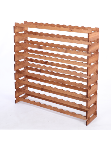 Modułowe stojaki do butelek RW11 - Stojak na wino regał modułowy na butelki 9x12 but SZEROKI BEZ NARZĘDZI - product 3