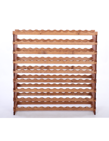 Modułowe stojaki do butelek RW11 - Stojak na wino regał modułowy na butelki 9x12 but SZEROKI BEZ NARZĘDZI - product 4