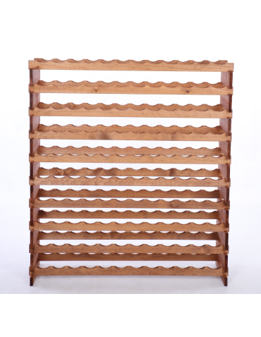 Modułowe stojaki do butelek RW11 - Stojak na wino regał modułowy na butelki 10x12 but DUŻY MONTAŻ BEZ NARZĘDZI - product 4