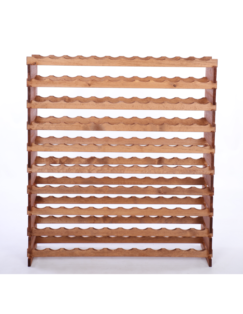 Modułowe stojaki do butelek RW11 - Stojak na wino regał modułowy na butelki 10x12 but DUŻY MONTAŻ BEZ NARZĘDZI - product b2b.wamar.biz 4