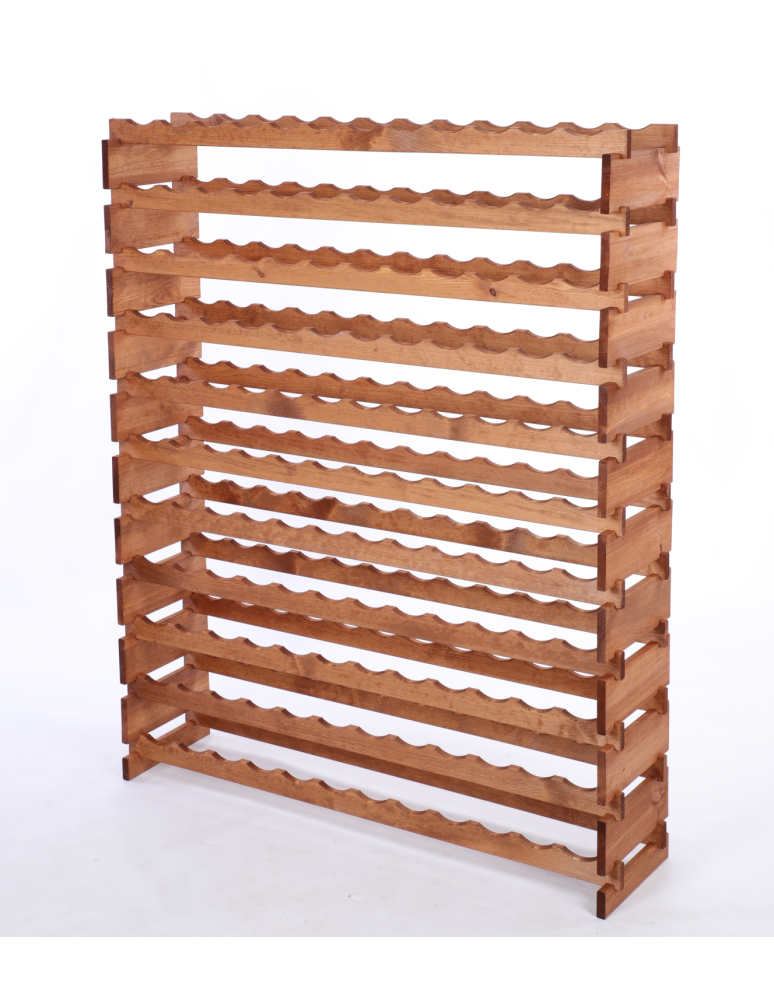 Modułowe stojaki do butelek RW11 - Stojak na wino regał modułowy na butelki 11x12 but DUŻY MONTAŻ BEZ NARZĘDZI - produkt b2b.wamar.biz 3