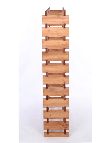 Modułowe stojaki do butelek RW11 - Stojak na wino regał modułowy na butelki 11x12 but DUŻY MONTAŻ BEZ NARZĘDZI - produkt 5