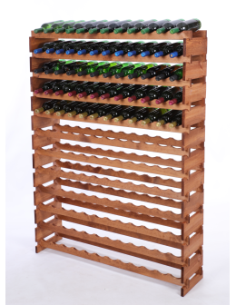 Stojak na wino regał modułowy na butelki 12x12 but DUŻY MONTAŻ BEZ NARZĘDZI - product 2