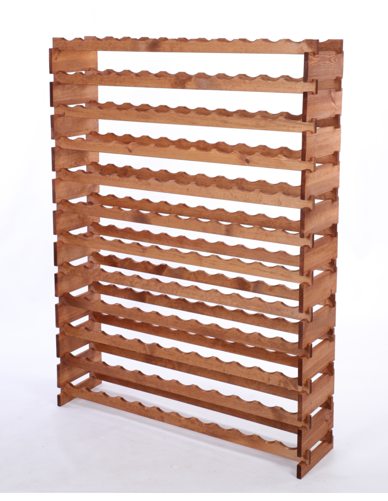 Modułowe stojaki do butelek RW11 - Stojak na wino regał modułowy na butelki 12x12 but DUŻY MONTAŻ BEZ NARZĘDZI - produkt b2b.wamar.biz 3