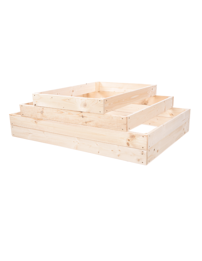 Grządki kaskadowe - Skrzynia na warzywa regulowana skrzynie na warzywnik inspekt 36x117x60 - product b2b.wamar.biz 3