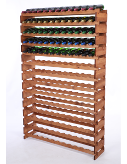 Stojak na wino regał modułowy na butelki 14x12 but SZEROKI BEZ NARZĘDZI - product 2