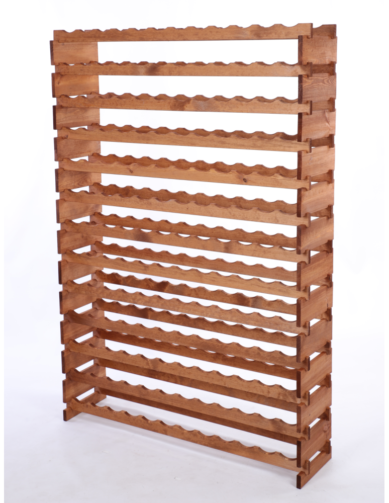 Modułowe stojaki do butelek RW11 - Stojak na wino regał modułowy na butelki 14x12 but SZEROKI BEZ NARZĘDZI - produkt b2b.wamar.biz 3