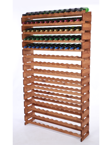 Stojak na wino regał modułowy na butelki 15x12 but WYSOKI BEZ NARZĘDZI - product 2