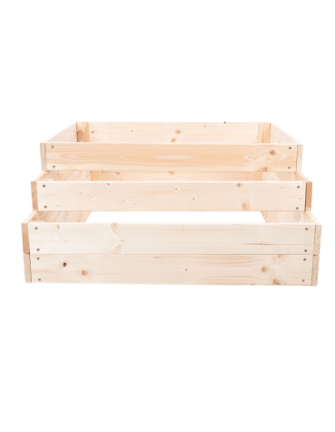 Grządki kaskadowe - Skrzynia na warzywa regulowana skrzynie na warzywniak donica 36x117x90 - product 5