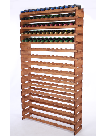 Stojak na wino regał modułowy na butelki 16x12 but WYSOKI BEZ NARZĘDZI - produkt 2