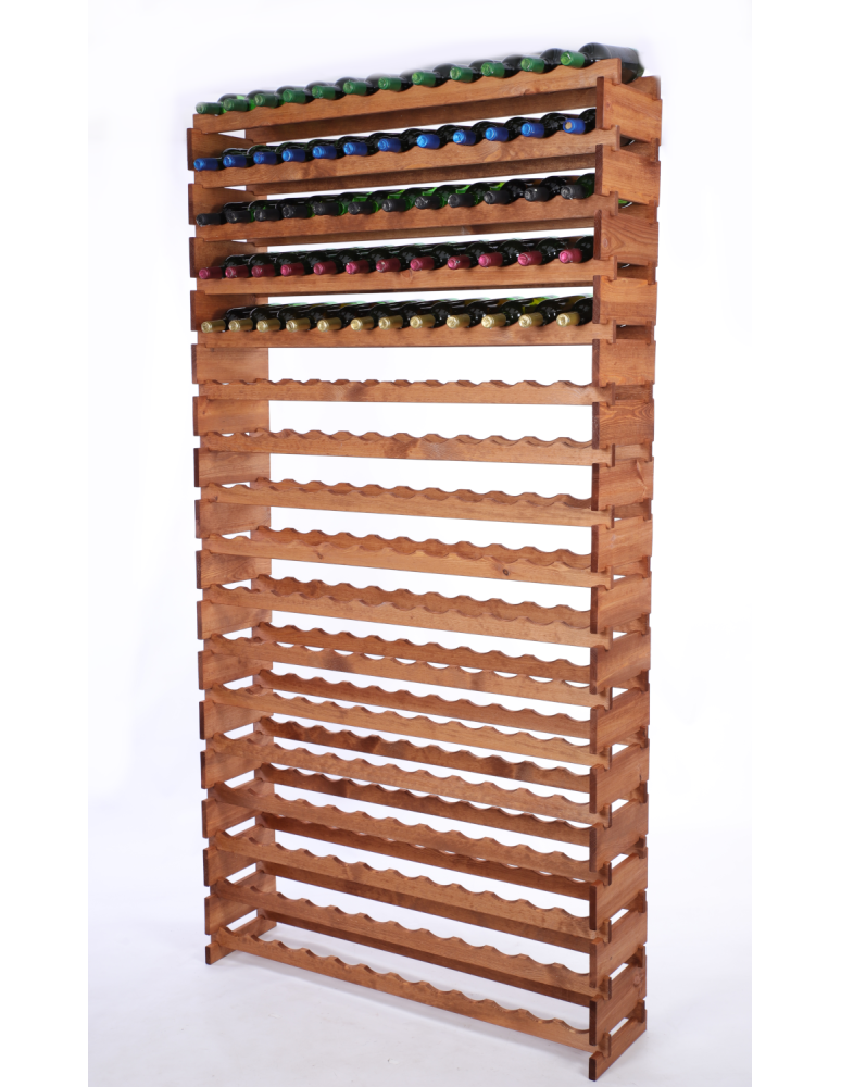 Modułowe stojaki do butelek RW11 - Stojak na wino regał modułowy na butelki 17x12 but WYSOKI BEZ NARZĘDZI - product b2b.wamar.biz 2