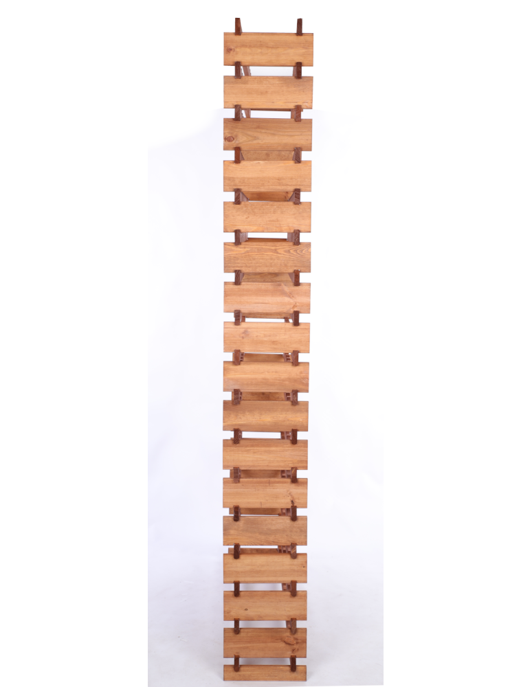 Modułowe stojaki do butelek RW11 - Stojak na wino regał modułowy na butelki 17x12 but WYSOKI BEZ NARZĘDZI - product b2b.wamar.biz 5