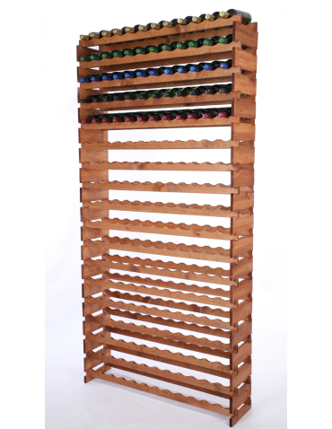 Stojak na wino regał modułowy na butelki 18x12 but WYSOKI BEZ NARZĘDZI - produkt 2