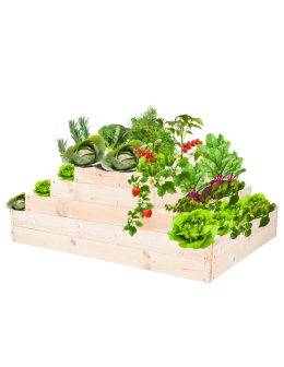 Skrzynia na warzywa kaskadowa skrzynie na warzywniak regulacja 45x117x90 - product 2
