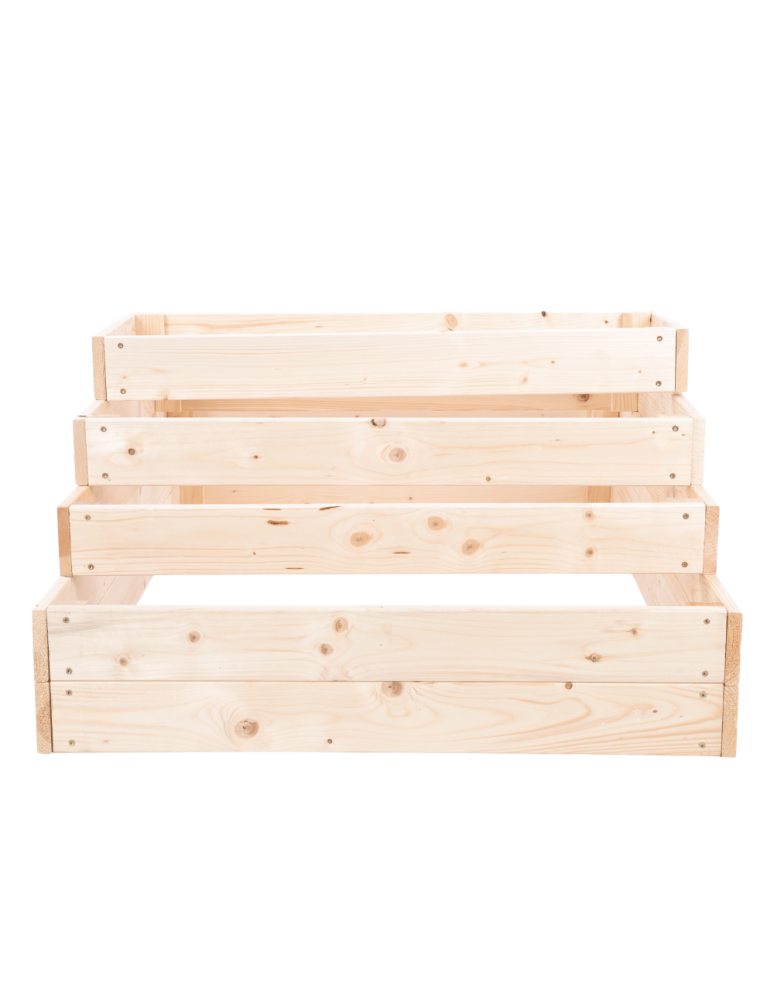 Grządki kaskadowe - Skrzynia na warzywa kaskadowa skrzynie na warzywniak regulacja 45x117x90 - product b2b.wamar.biz 5