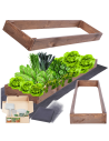 Skrzynia na warzywa regulowana skrzynie na warzywniak donice 9x30x120