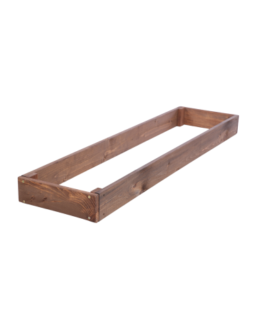 Grządki kaskadowe - Skrzynia na warzywa regulowana skrzynie na warzywniak donice 9x30x120 - product 3