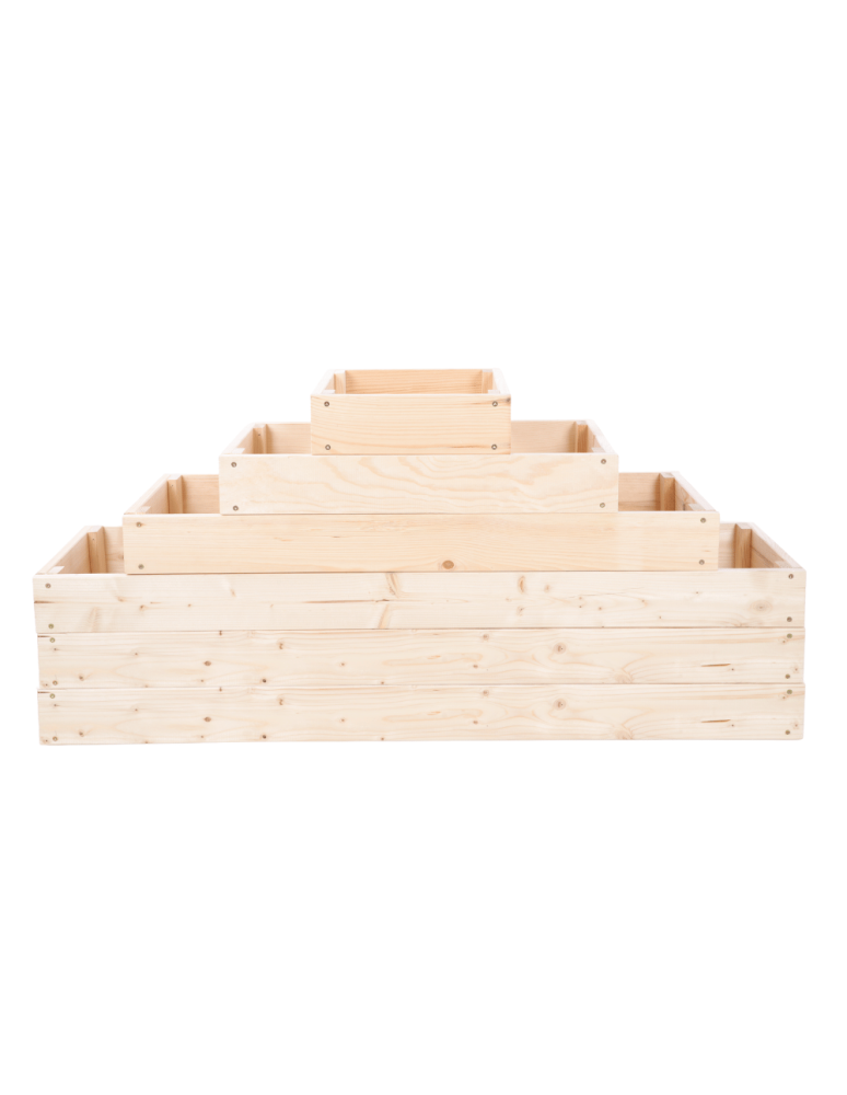 Grządki kaskadowe - Grządka na warzywa regulowana skrzynie na warzywniak inspekt 54x117x30 - produkt b2b.wamar.biz 4