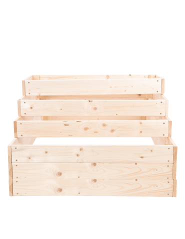 Grządki kaskadowe - Grządka na warzywa regulowana skrzynie na warzywniak inspekt 54x117x80 - product 5