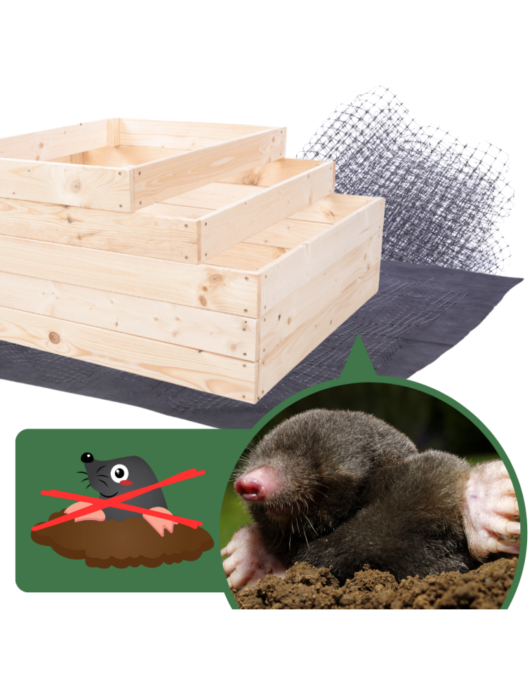 Grządki kaskadowe - Skrzynia na warzywa regulowana skrzynie na warzywniak inspekt 18x60x90 - produkt b2b.wamar.biz 10