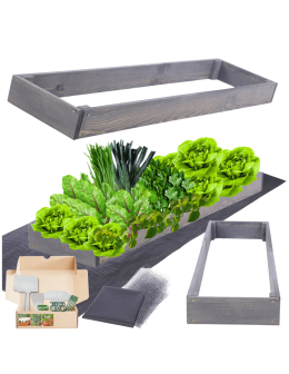 Skrzynia na warzywa regulowana skrzynie na warzywniak donice 9x30x100