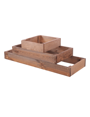 Grządki kaskadowe - Skrzynia na warzywa regulowana skrzynie na warzywniak inspekt 27x90x30 - produkt 3