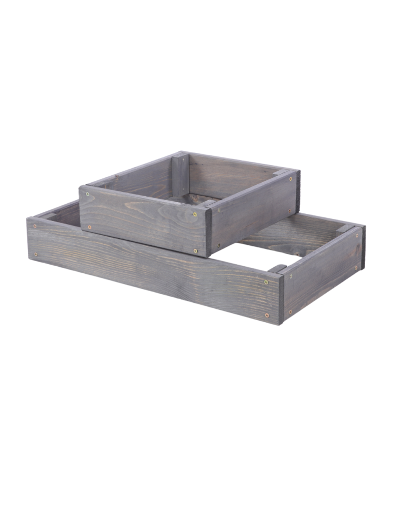 Grządki kaskadowe - Skrzynia na warzywa regulowana skrzynie na warzywniak donice 18x60x30 - product b2b.wamar.biz 3