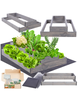 Skrzynia na warzywa regulowana skrzynie na warzywniak donice 18x60x60