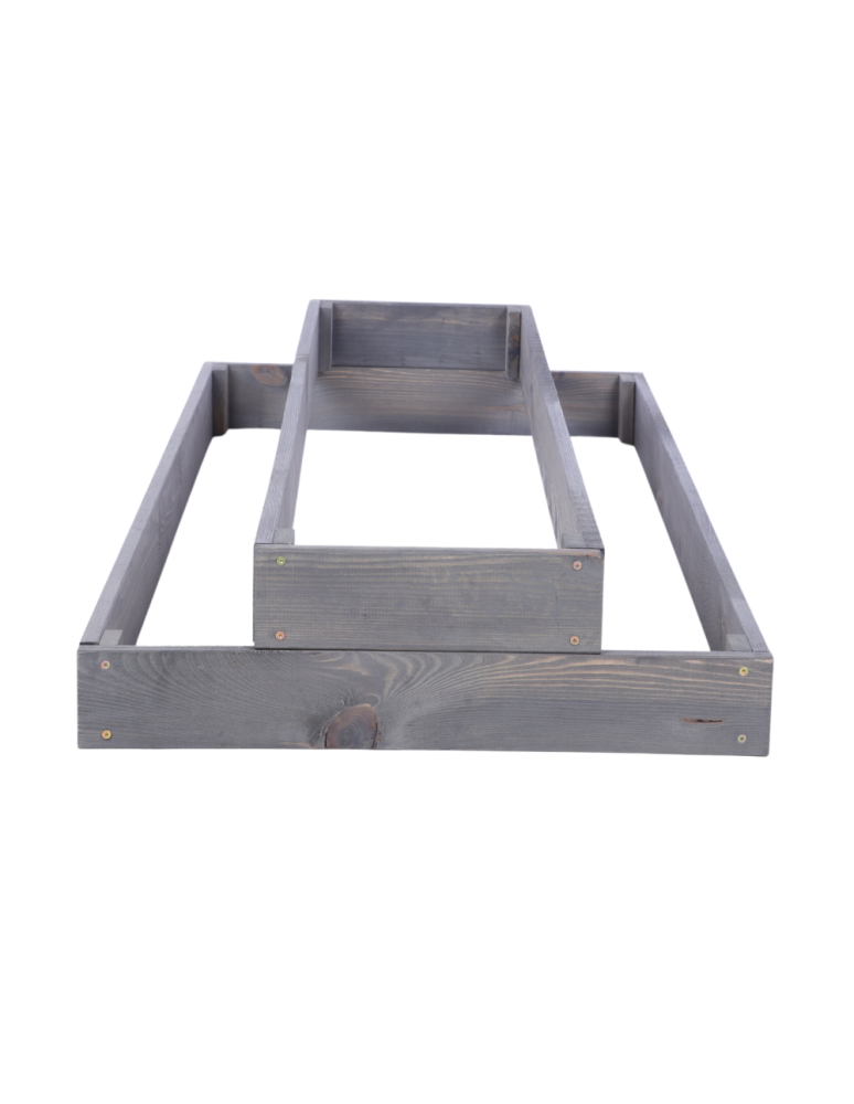 Grządki kaskadowe - Skrzynia na warzywa regulowana skrzynie na warzywniak inspekt 18x60x120 - product b2b.wamar.biz 4