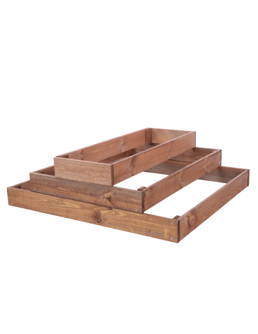 Grządki kaskadowe - Skrzynia na warzywa regulowana skrzynie na warzywnik inspekt 27x117x60 - product 3