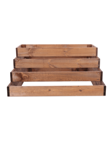 Grządki kaskadowe - Skrzynia na warzywa regulowana skrzynie na warzywniak donica 36x117x90 - product 5