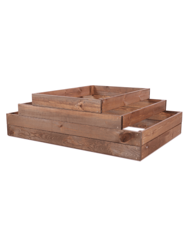 Grządki kaskadowe - Skrzynia na warzywa regulowana skrzynie na warzywnik inspekt 36x117x80 - product 3