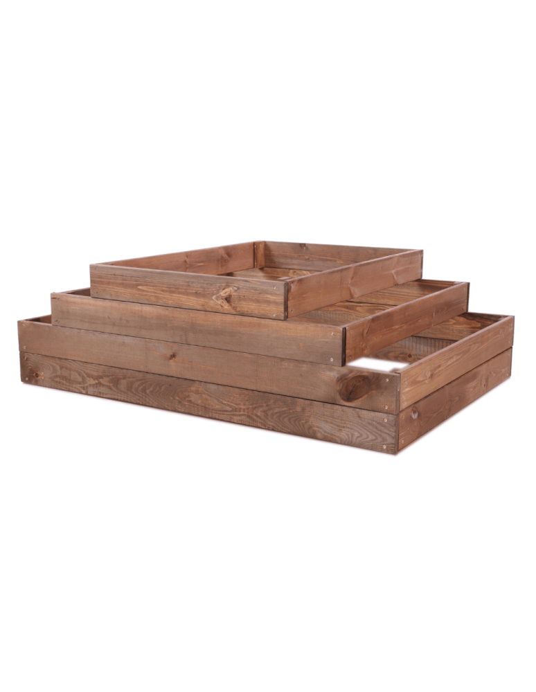 Grządki kaskadowe - Skrzynia na warzywa regulowana skrzynie na warzywniak donica 36x117x90 - product b2b.wamar.biz 3