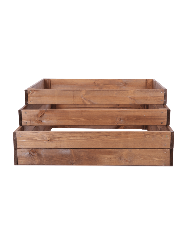 Grządki kaskadowe - Skrzynia na warzywa regulowana skrzynie na warzywniak donica 36x117x90 - product b2b.wamar.biz 5