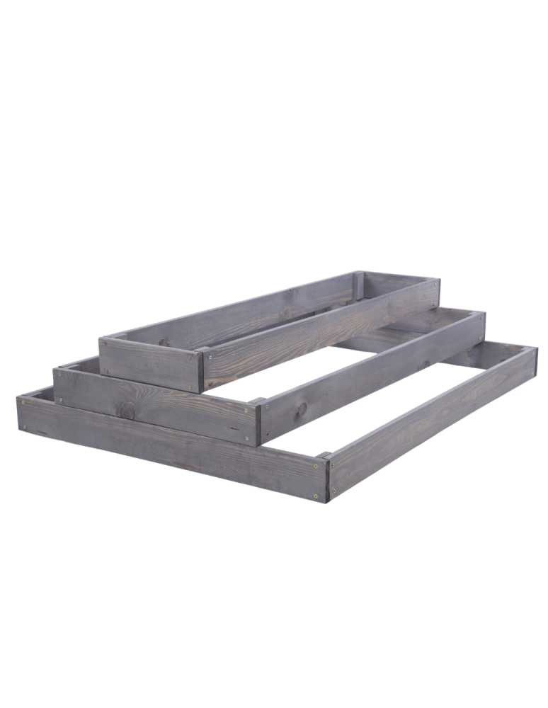 Grządki kaskadowe - Skrzynia na warzywa regulowana skrzynie na warzywniak inspekt 27x90x120 - product b2b.wamar.biz 3