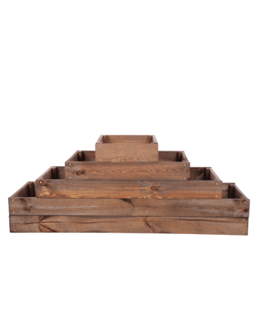 Grządki kaskadowe - Skrzynia na warzywa kaskadowa skrzynie na warzywniak regulacja 45x117x30 - product 4